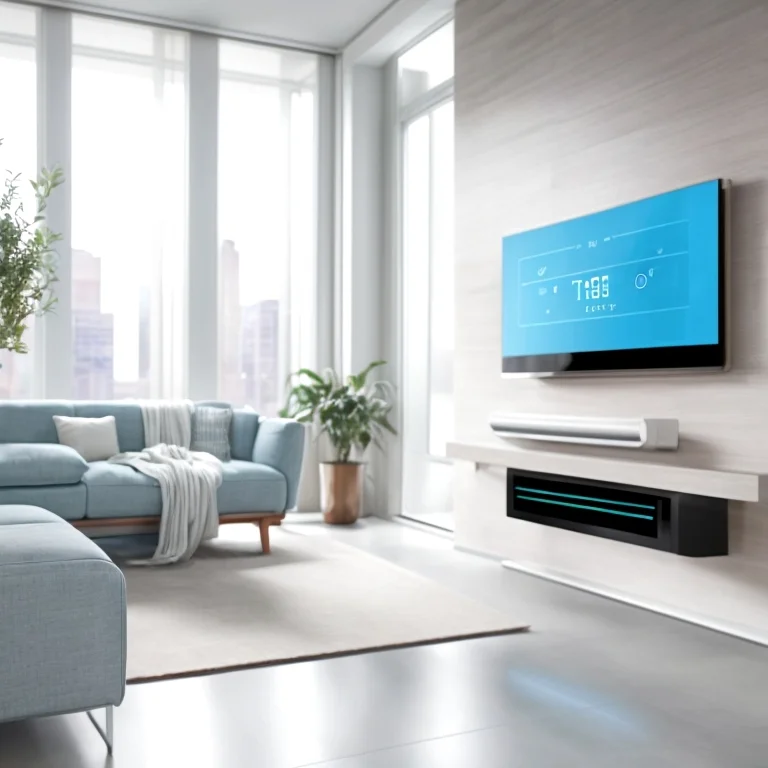 Climvexa Klimagerät im Wohnzimmer